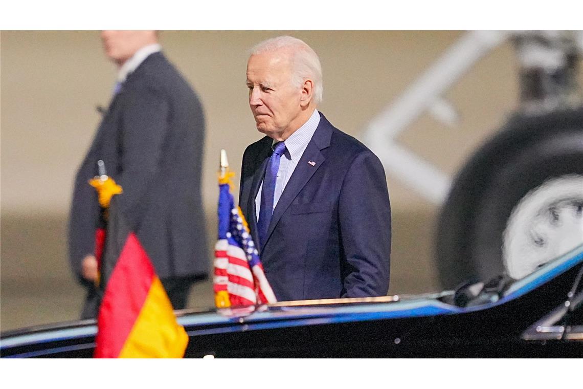 Für Joe Biden ist die Stippvisite in erster Linie ein Abschiedstrip.