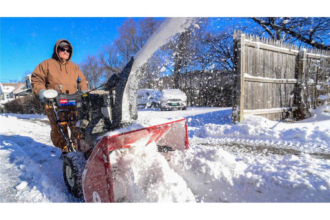 Für Millionen Menschen in den südlichen Bundesstaaten der USA gelten Unwetterwarnungen. (Foto aktuell)