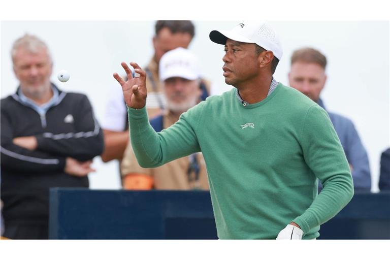 Für Tiger Woods ist die British Open in Troon das 95. Major-Turnier seiner Karriere.