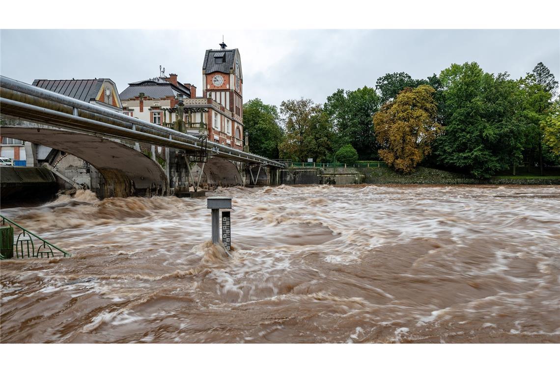 Ganze Regionen in Tschechien leiden unter einem Jahrhunderthochwasser.