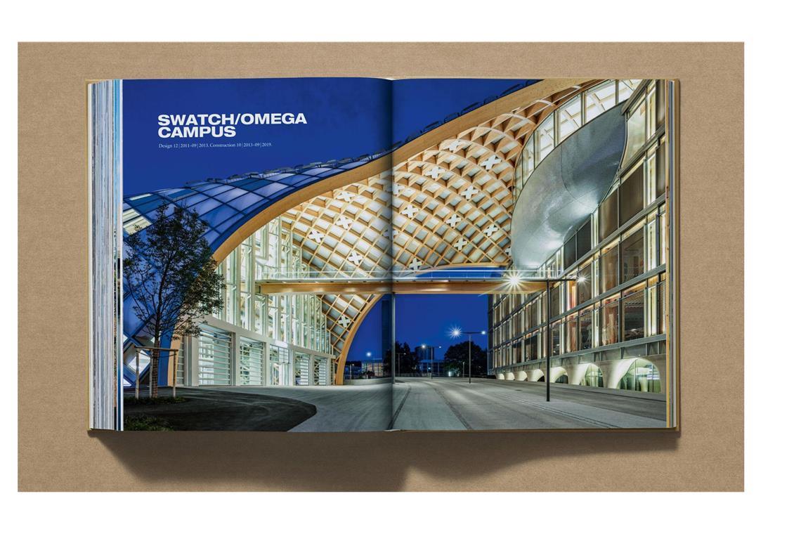 Gebäude in Europa, wie der „Swatch/Omega“ Campus in Biel in der Schweiz sind darunter . . .