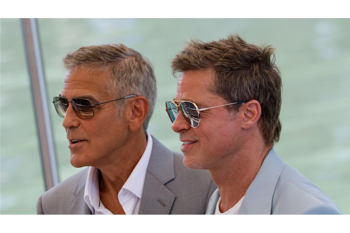 George Clooney und Brad Pitt haben in ihrer Karriere schon öfter zusammengearbeitet.