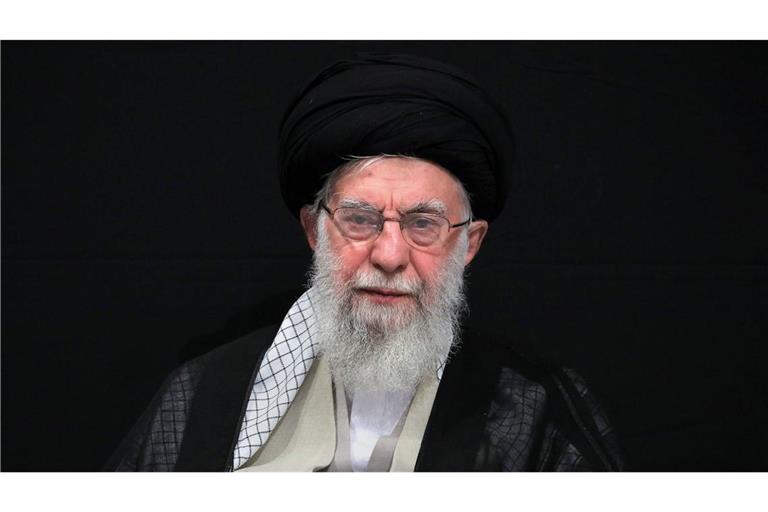 Geschwächt: Irans Religionsführer Ali Khamenei