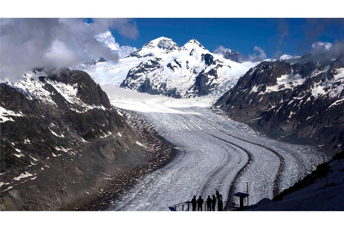 Gletscher haben weltweit 2023 eine Rekordmenge an Eis verloren (Archivbild)