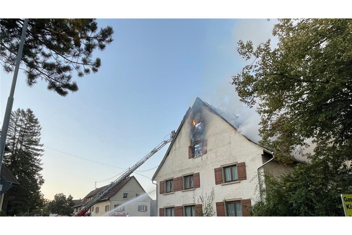 Großbrand im Bodenseekreis