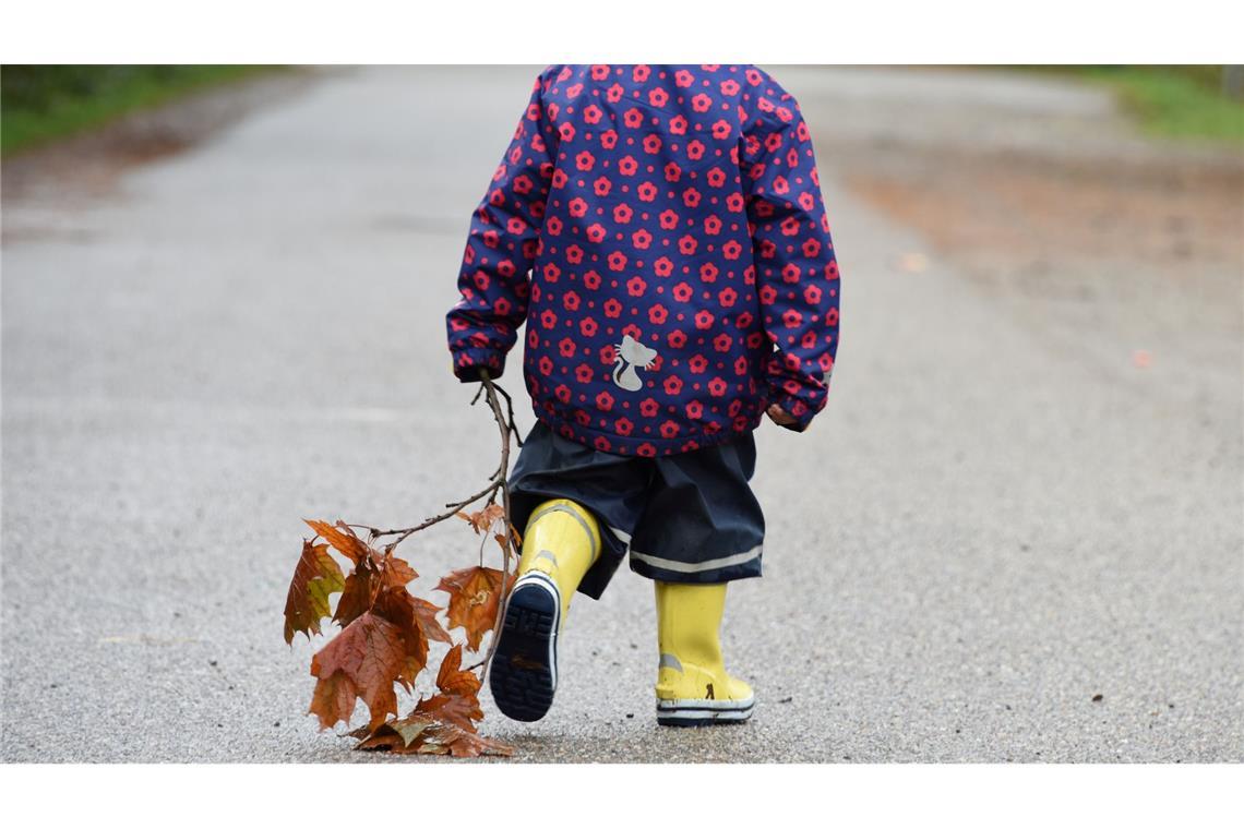 Gut ausgerüstet machen Spaziergänge im Herbstwetter Spaß. (Archivbild)