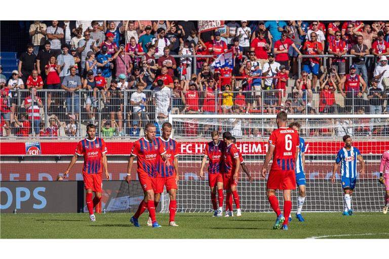 Heidenheim gewann am Samstag gegen den spanischen Erstligisten Espanyol Barcelona 2:1.