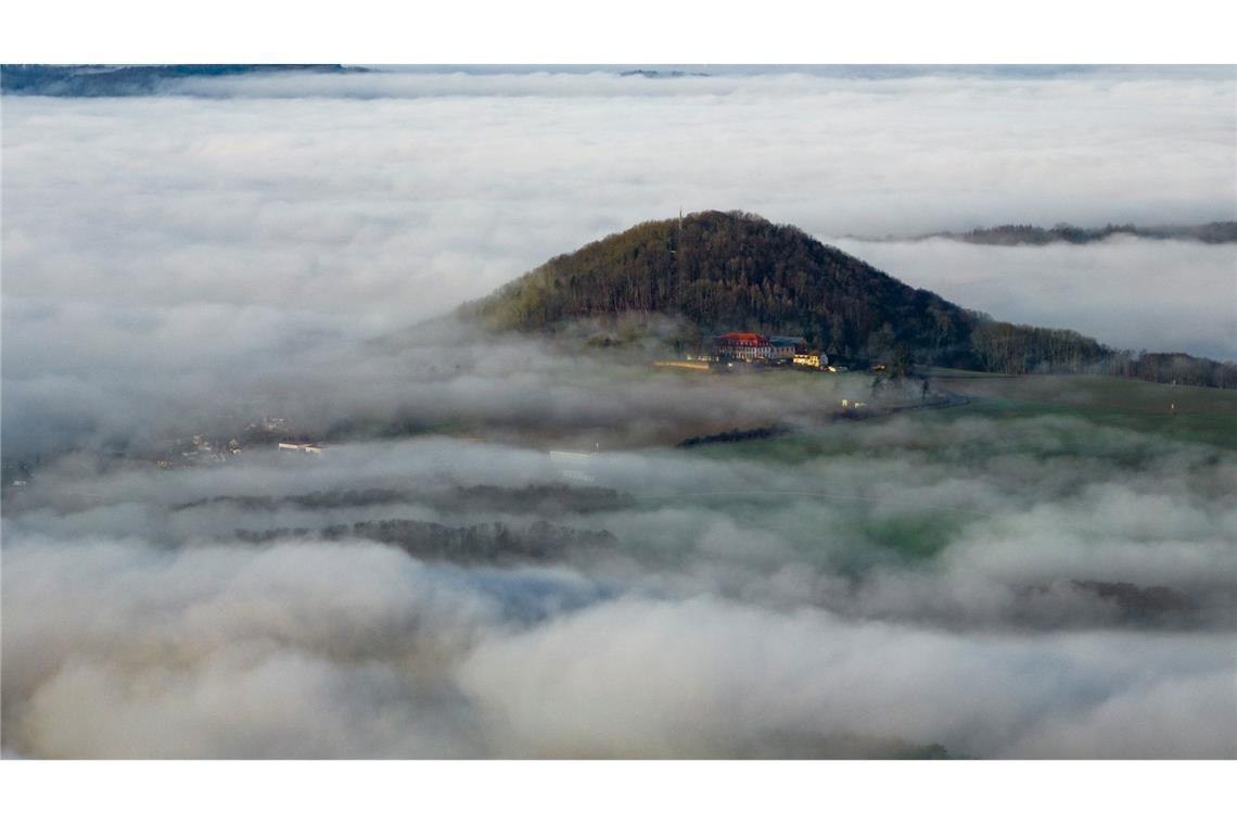 Hoch in den Bergen in Thüringen waren die Temperaturen dieser Tage teils zweistellig, in den Tälern hingegen wurden um null Grad gemessen.