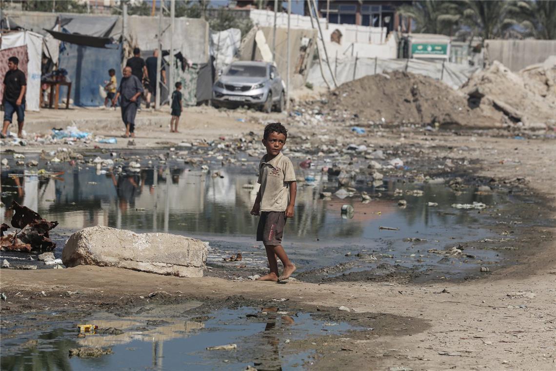 Im Gazastreifen ist nach palästinensischen Angaben ein erster Fall von Kinderlähmung aufgetreten (Archivfoto).