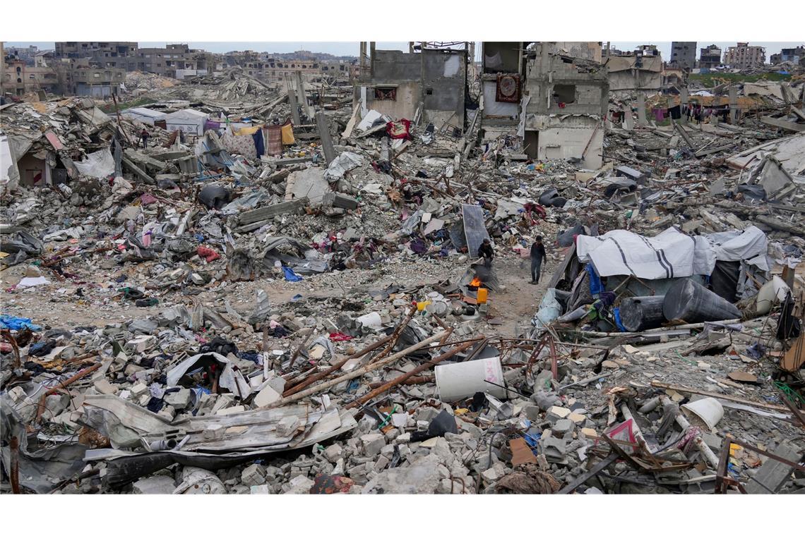 Im Gazastreifen läuft die erste Phase des Waffenruhe-Abkommens aus. (Archivbild)