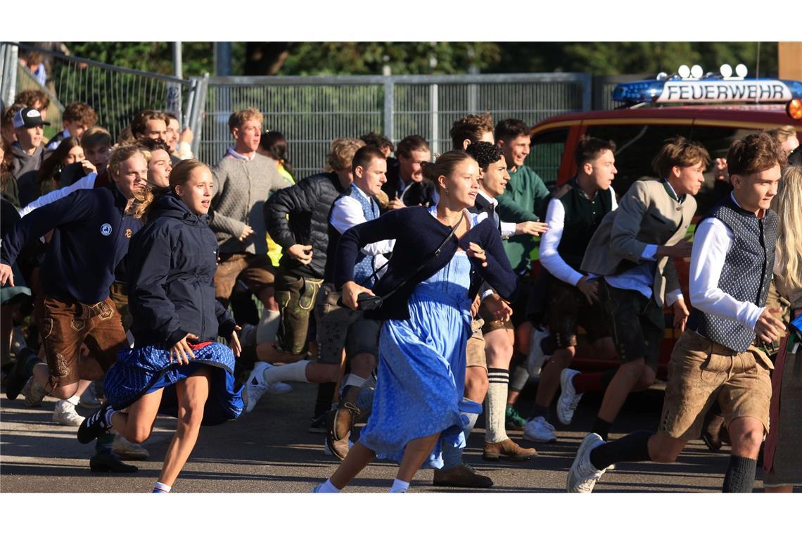 Im Laufschritt aufs Oktoberfest