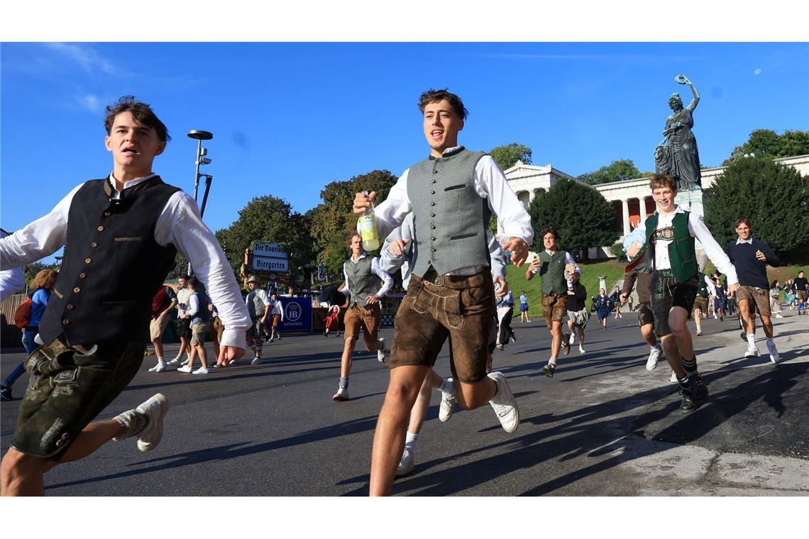 Im Laufschritt aufs Oktoberfest