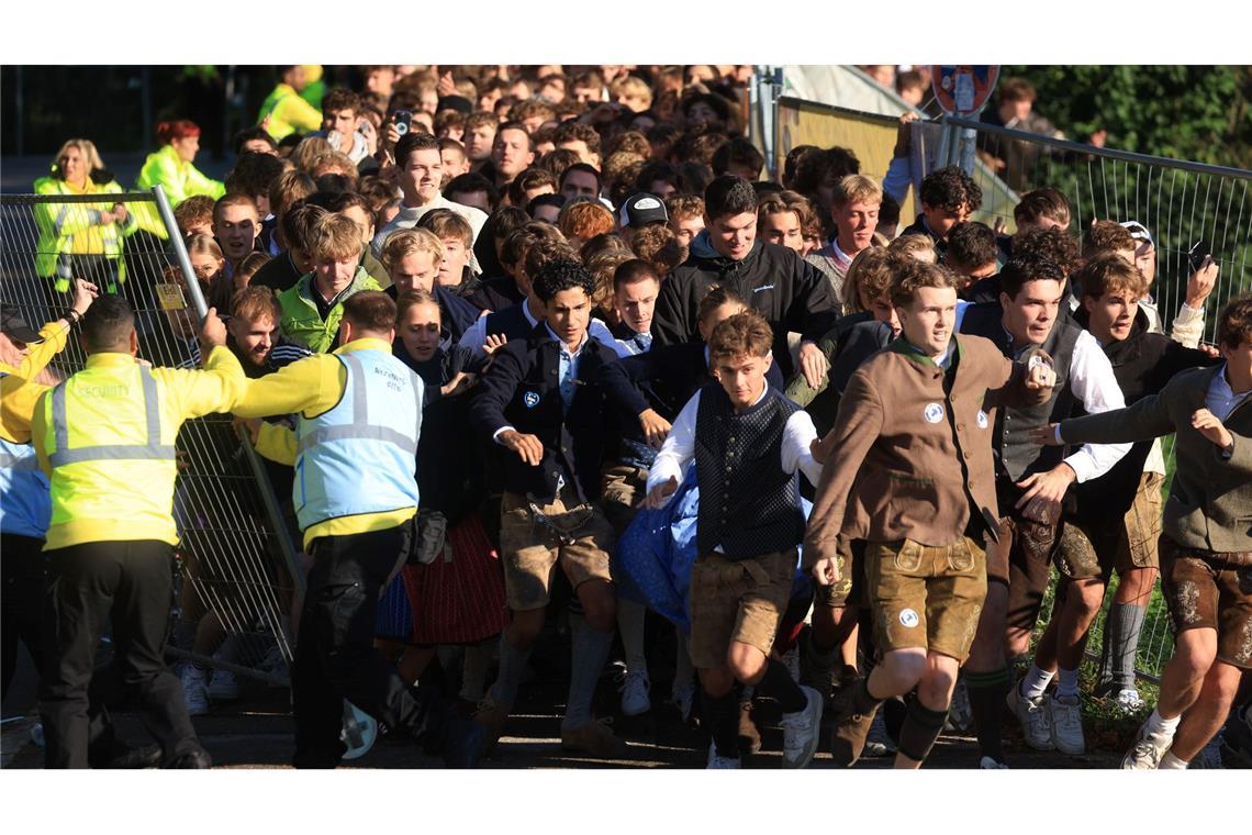 Im Laufschritt aufs Oktoberfest