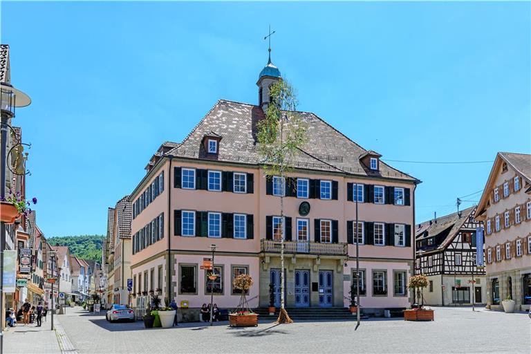 Im Murrhardter Rathaus hat man sich viele Gedanken um Einsparmöglichkeiten gemacht. Archivfoto: Stefan Bossow