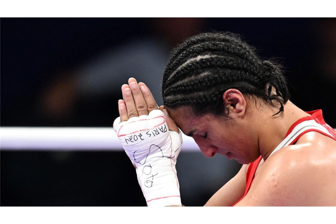 Imane Khelif hat bei Olympia in Paris schon eine Medaille sicher.