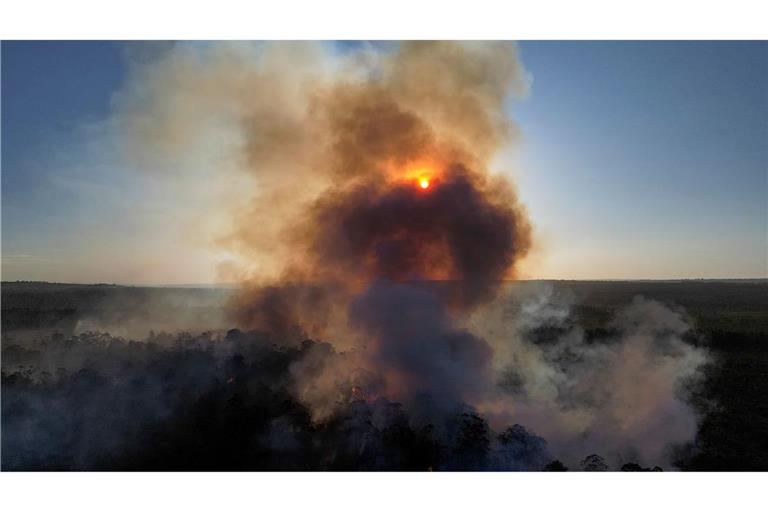 In Brasilien toben die schwersten Brände seit 14 Jahren. Archivbild