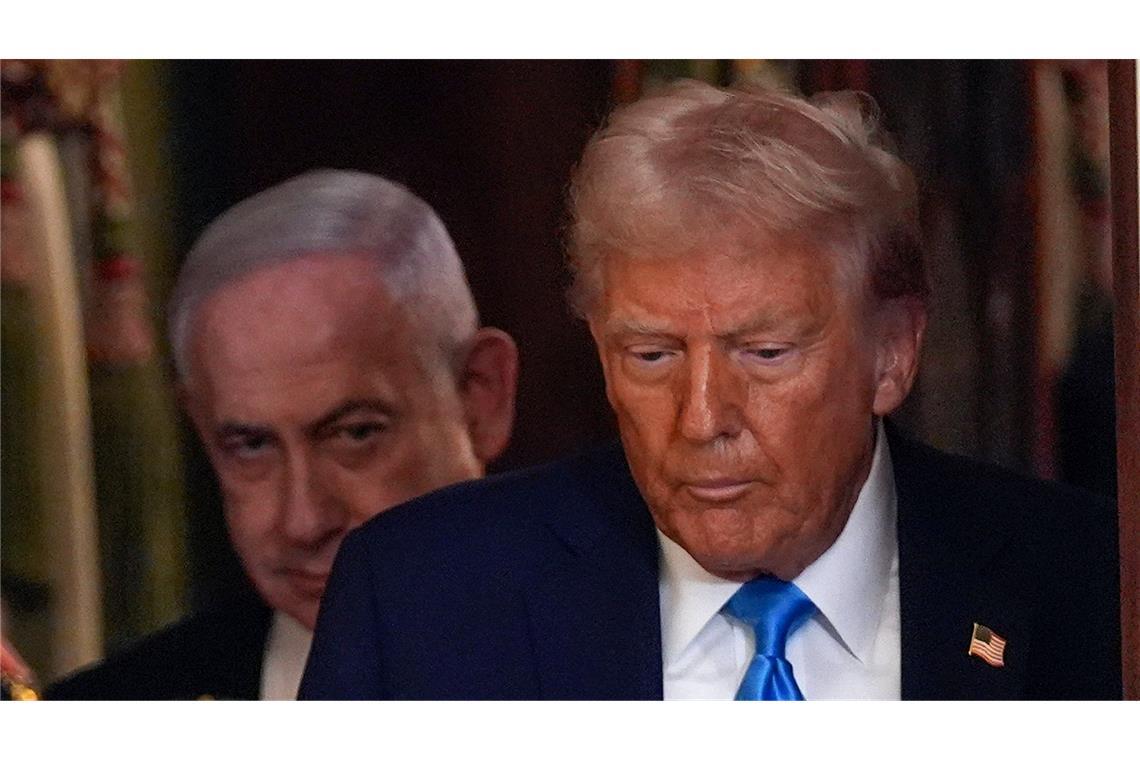 In dem Republikaner hat der israelische Ministerpräsident einen wohlwollenden Verbündeten.