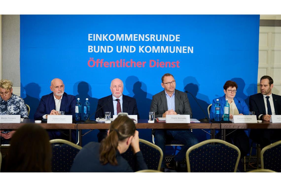 In den Tarifverhandlungen für den öffentlichen Dienst erwarten die Gewerkschaften lange Nächte.