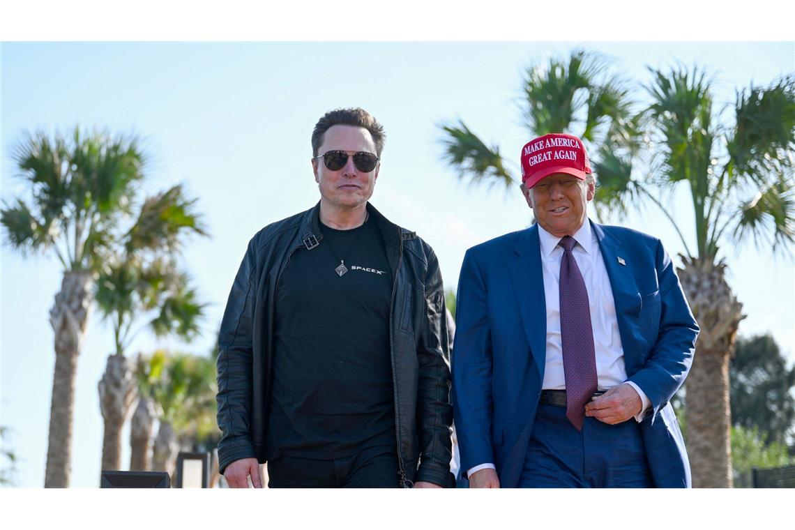 In der neuen Regierung von US-Präsident Donald Trump mischt Musk mit. (Archivbild)