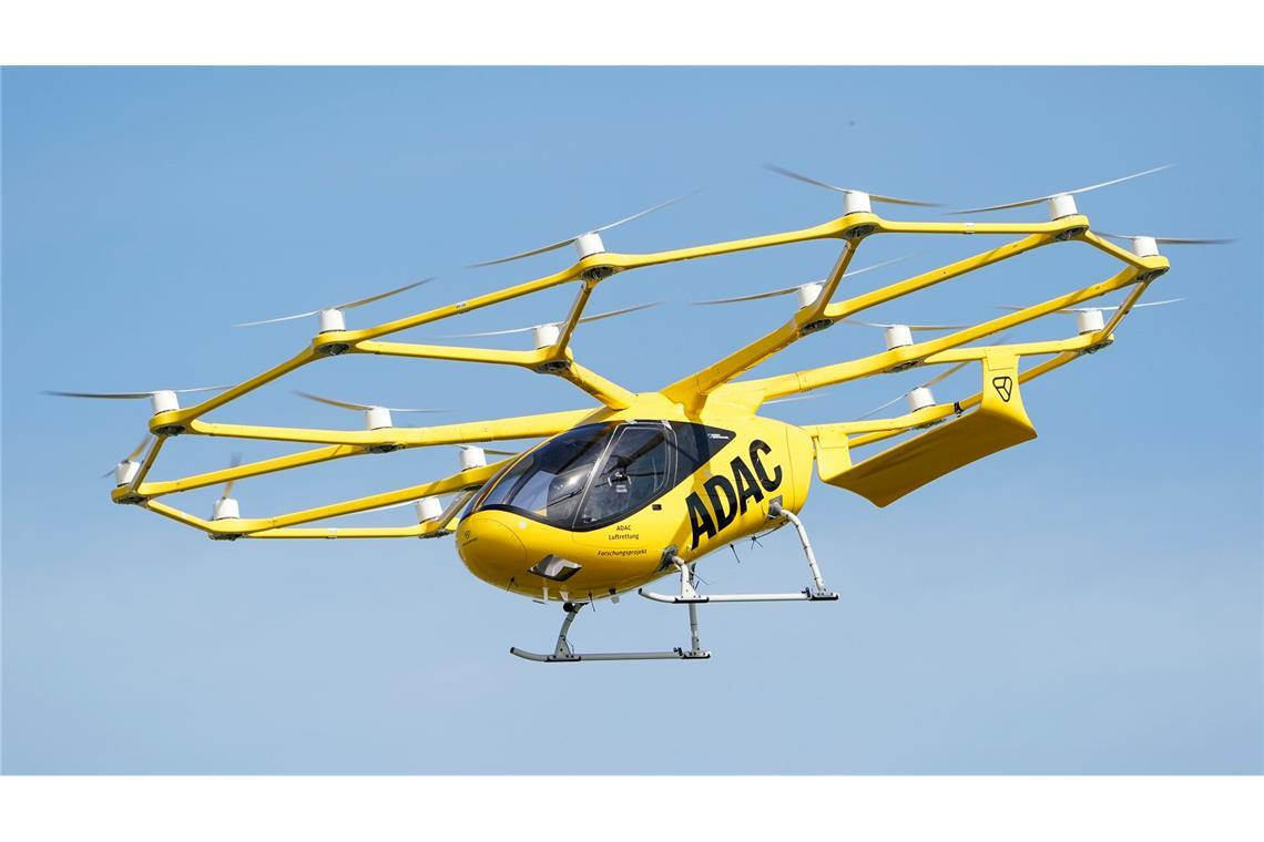 In Deutschland arbeitet Volocopter mit der ADAC-Luftrettung zusammen. (Archivbild)