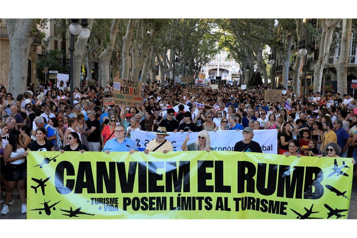 In Spanien häufen sich dieses Jahr die Proteste gegen Massentourismus. (Archivbild)