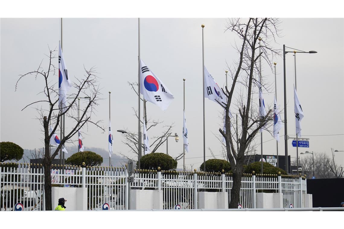 In Südkorea wurde nach dem Unglück Staatstrauer angeordnet.