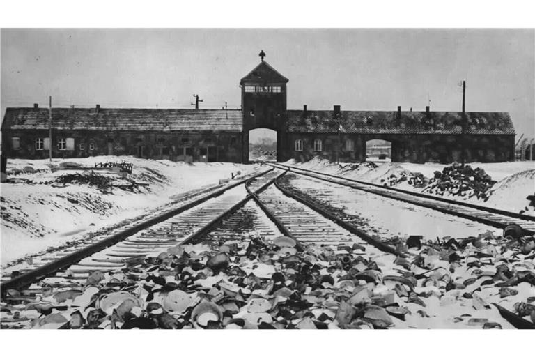 In Zügen wurden Menschen ins Konzentrationslager Auschwitz gebracht und dort ermordet.