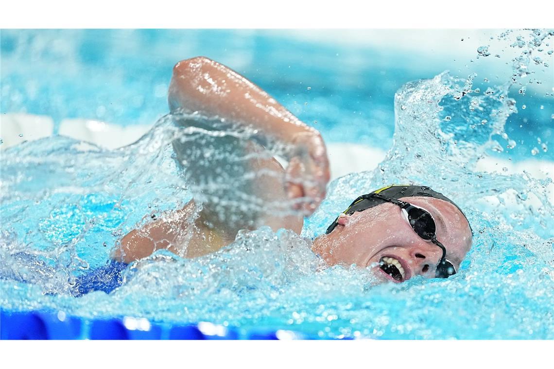 Isabel Gose schwimmt zu Olympia-Bronze.