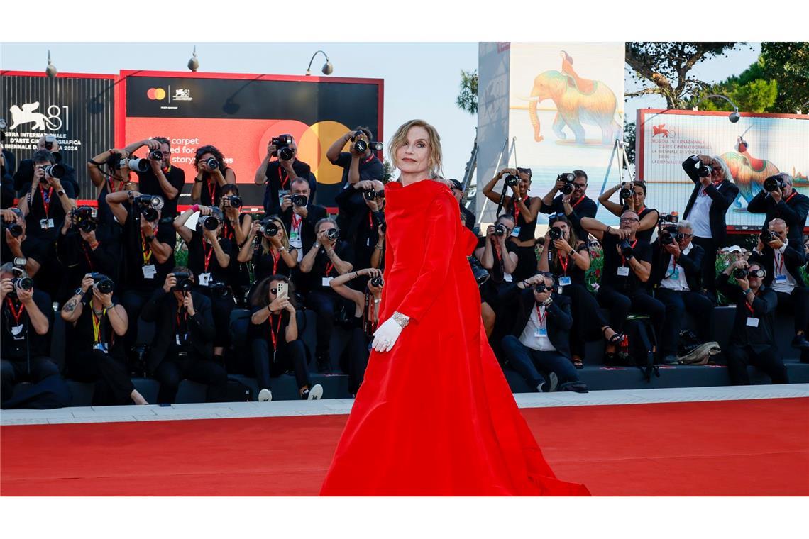 Isabelle Huppert ist die diesjährige Jury-Präsidentin.