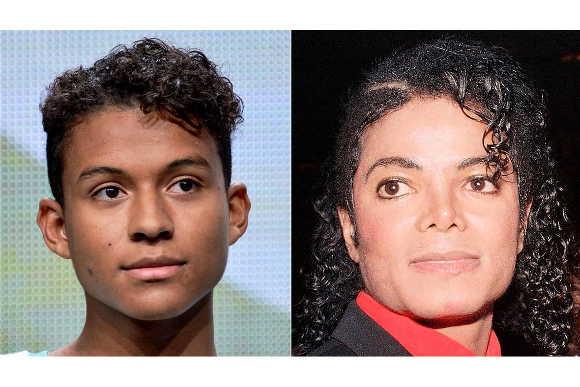 Jaafar Jackson (l), Neffe des 2009 gestorbenen "King of Pop" Michael Jackson.