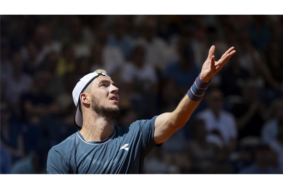 Jan-Lennard Struff ist beim Turnier in Cincinnati an Stefanos Tsitsipas gescheitert.