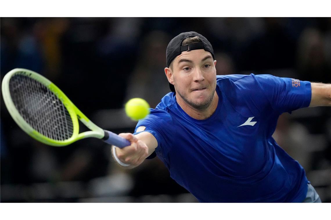 Jan-Lennard Struff wird Ende November für die deutsche Tennis-Auswahl bei der Davis-Cup-Endrunde in Malaga dabei sein.