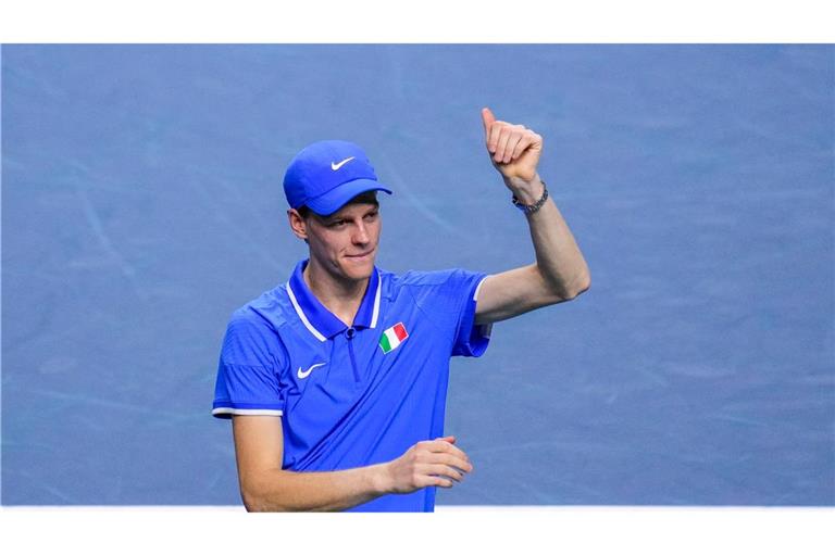 Jannik Sinner hat Italien wieder zum Sieg im Davis Cup geführt.