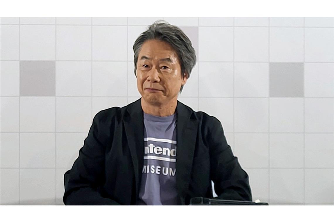 "Jede Person kann hier ihren eigenen Ort haben, an dem sie in schönen Erinnerungen schwelgen kann", sagt Videospiele-Entwickler Shigeru Miyamoto.