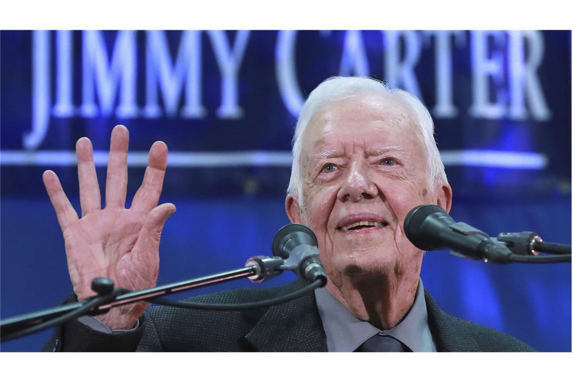 Jimmy Carter ist im Alter von 100 Jahren gestorben. (Archivbild)