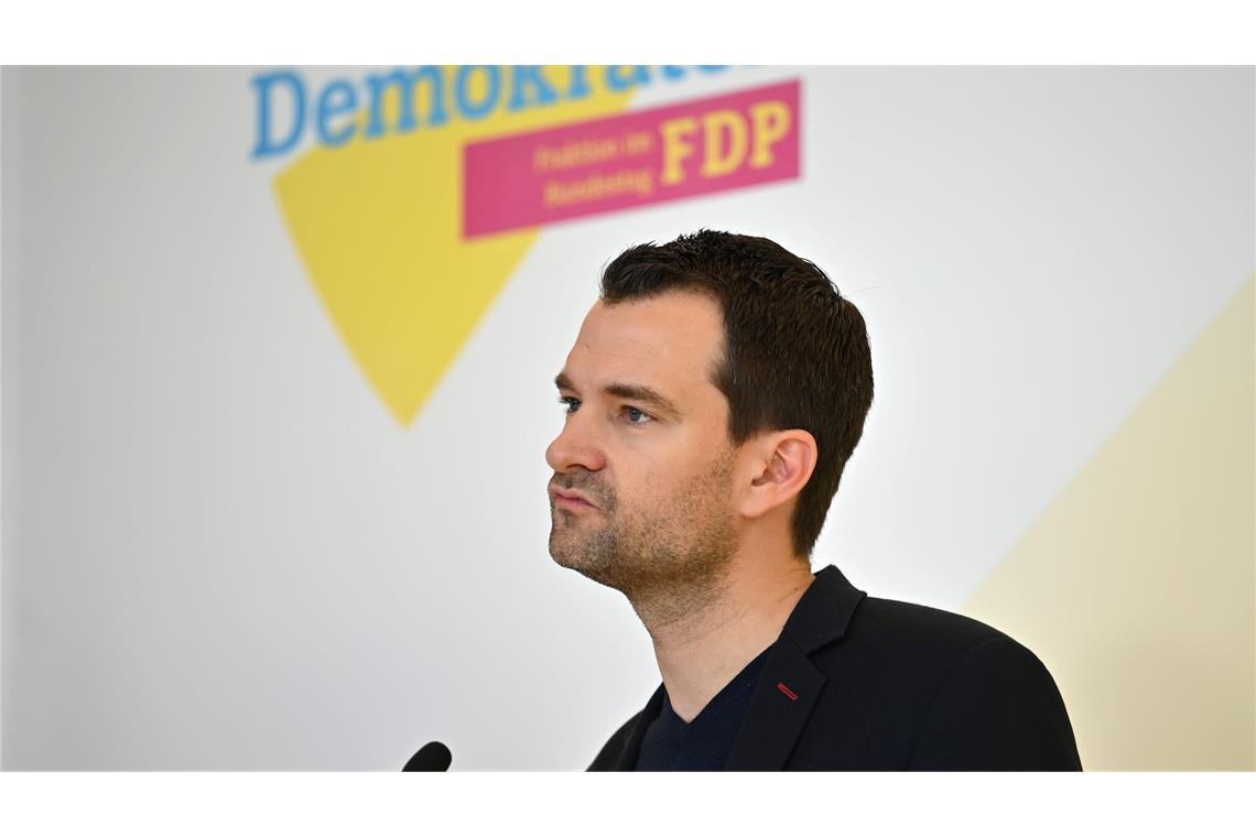 Johannes Vogel und die FDP fordern ein Aus für das Lieferkettengesetz (Archivbild).