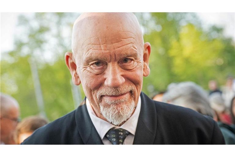 John Malkovich 2024 bei einem Termin in Bremen.