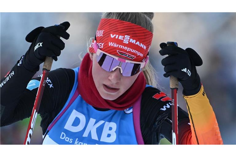 Julia Tannheimer ist Deutschlands große Biathlon-Hoffnung.