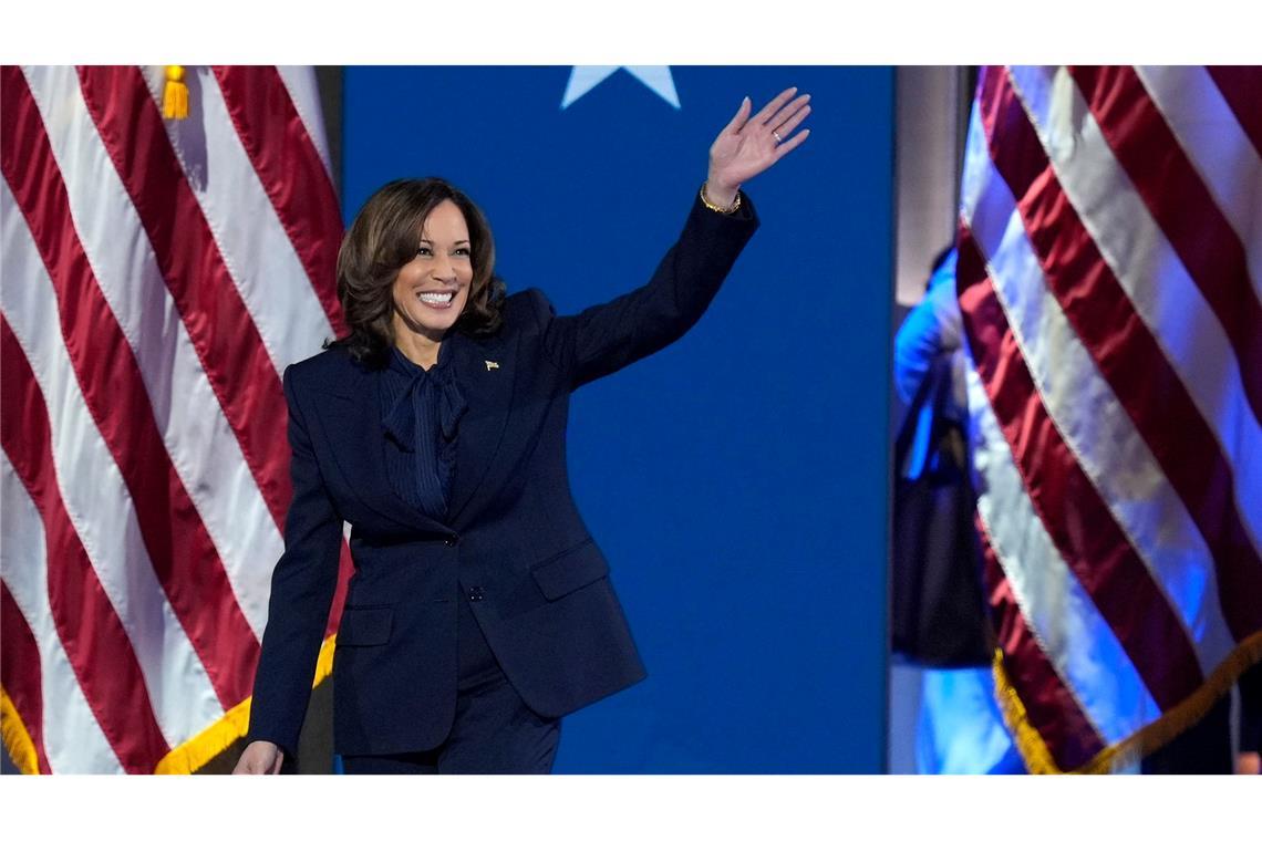 Kamala Harris will eine "Präsidentin für alle Amerikaner" sein.