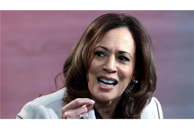 Kamala Harris wirft den Republikanern vor, Lügen zu verbreiten. (Archivbild)