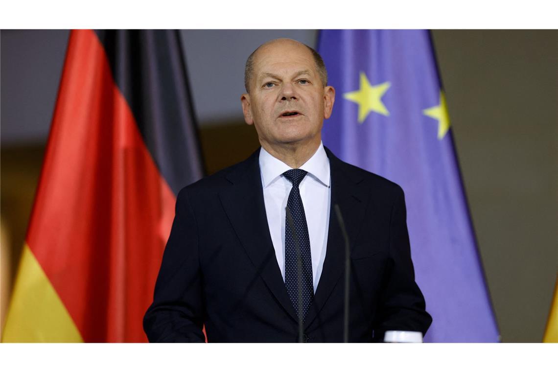 Kanzler Olaf Scholz