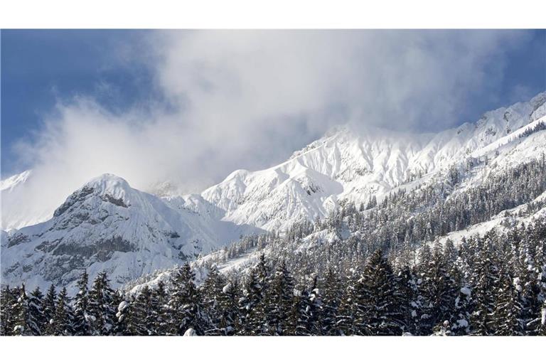 Karwendelgebirge in Tirol: Ein 70-Jähriger wird nach einem Lawinen-Unglück vermisst (Archivbild).