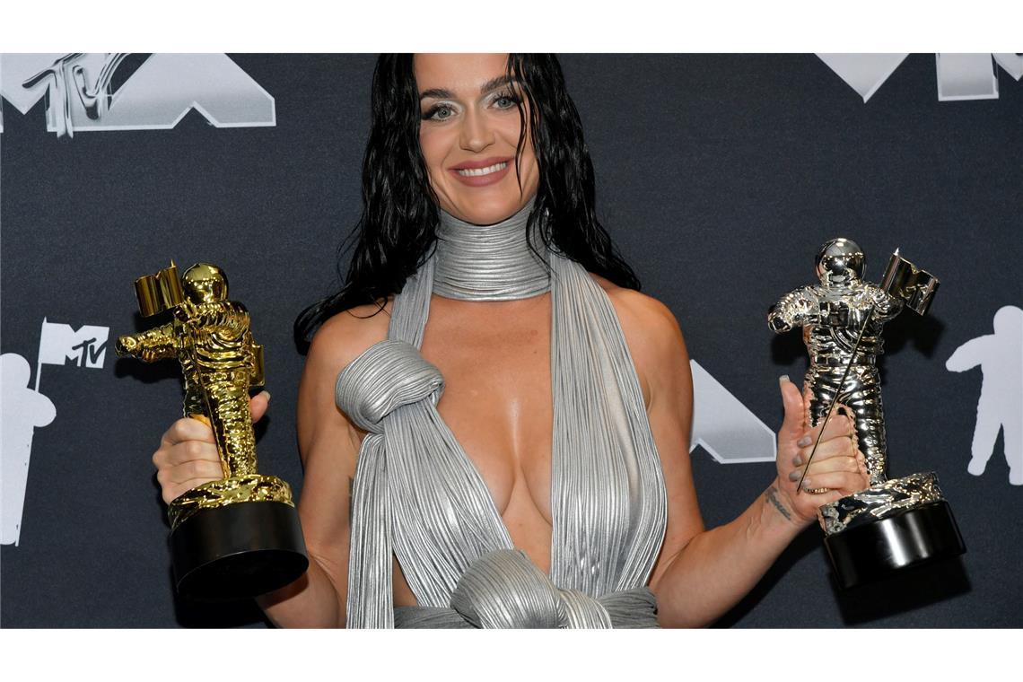 Katy Perry holt bei den MTV Video Music Awards zwei Preise.