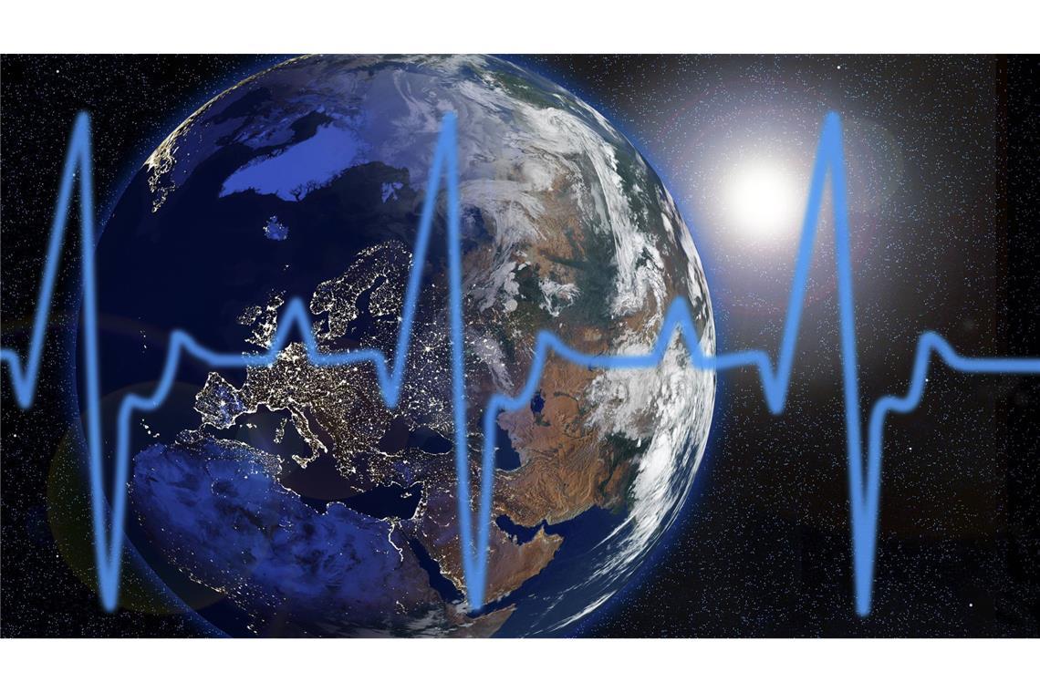 Klimaforscher haben die irdische „Fieberkurve“ rekonstruiert: Eine fast  lückenlose Kurve, welche  die Veränderungen der   Mitteltemperaturen in den letzten 485 Millionen Jahren widerspiegelt