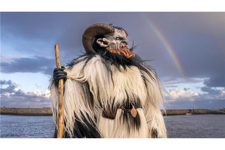 Krampus jagt nicht nur Kindern Angst und Schrecken ein. (Archivbild)