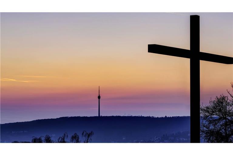 Kreuz auf dem Stuttgarter Birkenkopf.