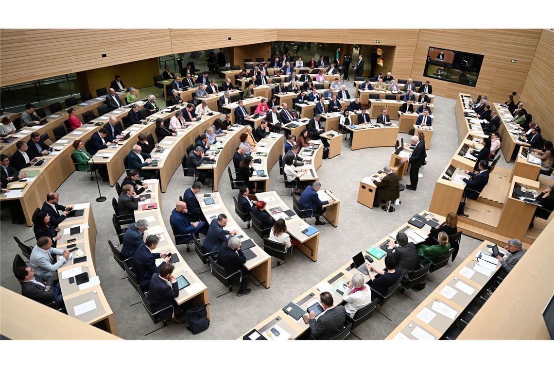 Landtag von Baden-Württemberg.