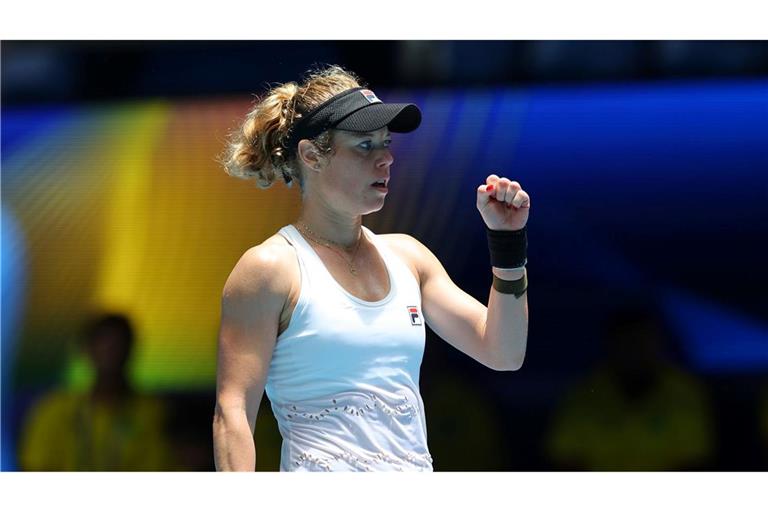 Laura Siegemund sorgte für die deutsche Führung gegen Brasilien.