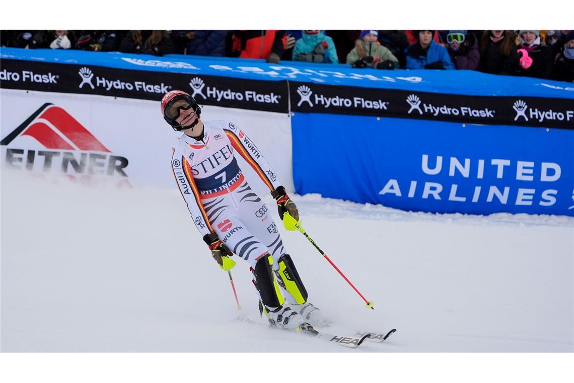 Lena Dürr verspielt ihr perfekte Ausgangslage im Slalom-Finale von Killington.