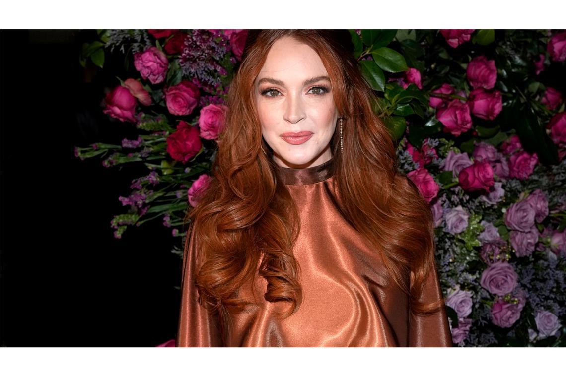 Lindsay Lohan ist mittlerweile im Film wie im echten Leben Mutter. (Archivbild)